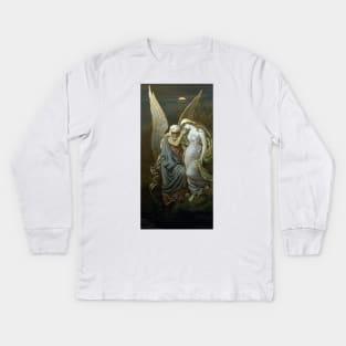 The Cup of Death by Elihu Vedder Kids Long Sleeve T-Shirt